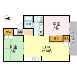 姫路駅 バス10分  庄田下車：停歩10分 2階の物件間取画像